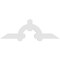 Ekena Millwork Ericson Architectural Grade PVC Gable Bracket, 48"W x 16"H x 2"D x 4"F, 8/12 Pitch GBP048X16X0204ERI00 - alternate 3